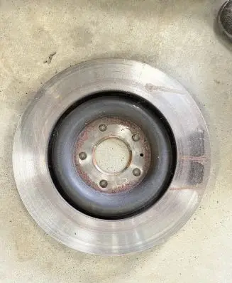 Audi Q7 4M Rear brake disc 4M0615601P 4M0615601