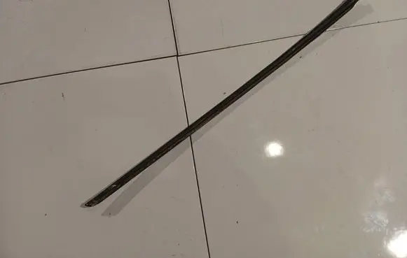 Audi A3 S3 8P Front door glass trim molding