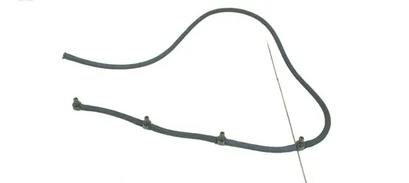 Mini One - Cooper Coupe R56 Fuel line pipe PRZELEWY N47C16A 4HTR35