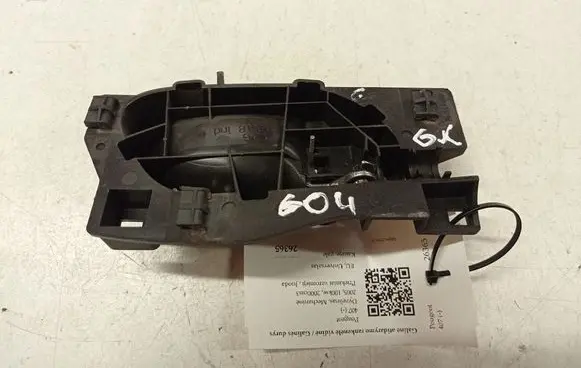 Peugeot 407 Rear door interior handle 10018 7386