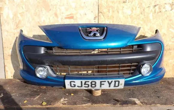 Peugeot 207 Front bumper 9634356880