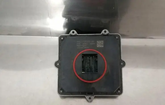 LED ballast control module