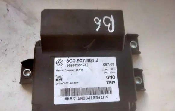 Volkswagen PASSAT B6 Hand brake control module 3C0907801J 16887301A GN00415041F