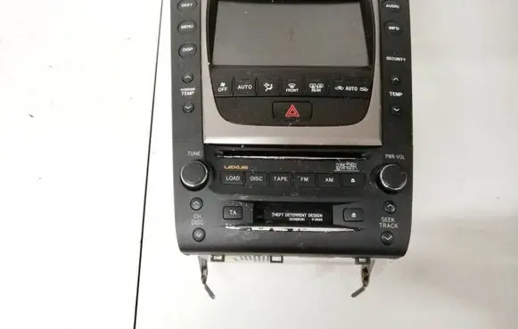 Lexus GS 300 350 430 450H Radio/CD/DVD/GPS head unit 8611130430 512300-0392