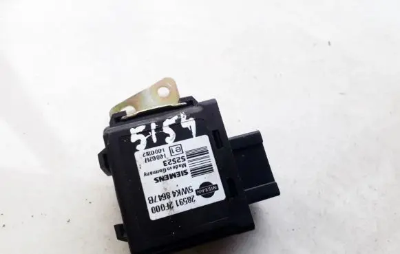 Nissan Navara D40 Immobilizer control unit/module 285912F000 5WK48647B