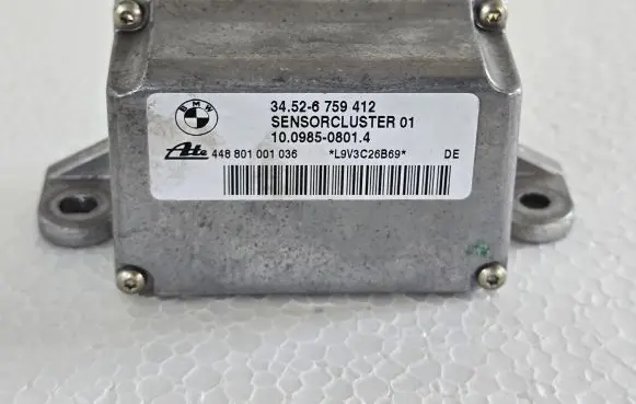 BMW 3 E46 ESP acceleration yaw rate sensor 6759412 34526759412