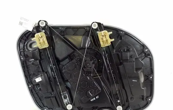 Front door window regulator with motor