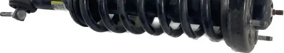 Front shock absorber with coil spring