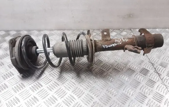 Nissan Micra Front shock absorber with coil spring