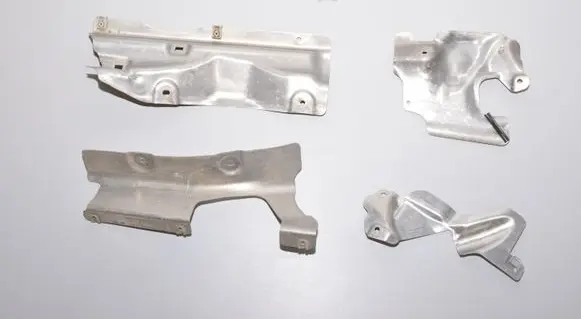 BMW 5 F10 F11 Heat shield in engine bay 7326285 7185204 7202853
