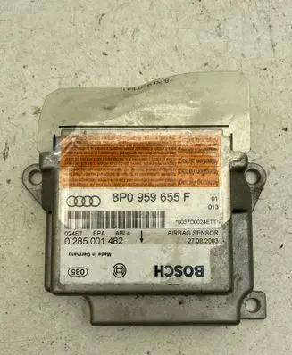 Audi A3 S3 8P Airbag control unit/module 8P0959655F 003TD0024ETT 0285001482