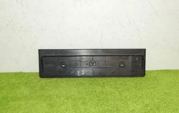 Trunk door license plate light bar