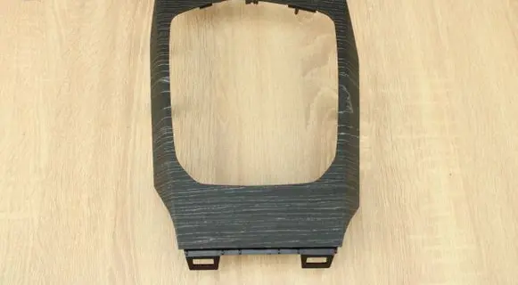 Gear shifter surround trim plastic