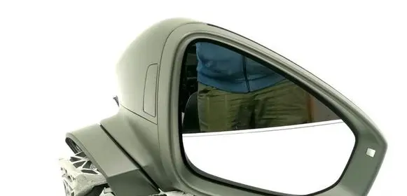Volkswagen ID.7 Front door electric wing mirror 14A857502R CZARNY