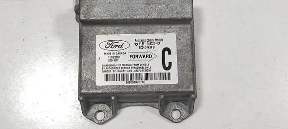 Mazda Tribute Airbag control unit/module YL8F14B321CF EC3457K3XD U2046XY