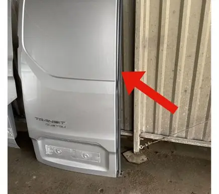 Ford Transit Custom Rubber seal loading door 