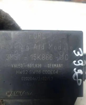 Volvo S80 Parking PDC control unit/module 15K866B 020204 601839