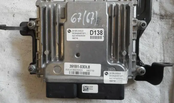 KIA Niro Engine control unit/module 391B1-03DL8 391B5-03DL8 A3C0135070101