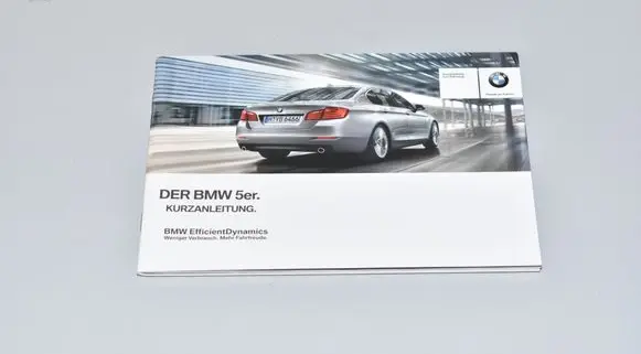 BMW 5 F10 F11 Owners service history hand book 2927409