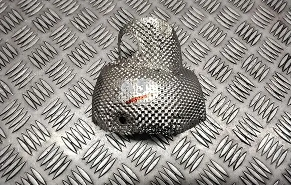 Heat shield in engine bay