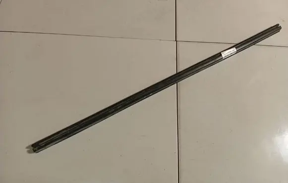 Volkswagen Sharan Rear door glass trim molding 