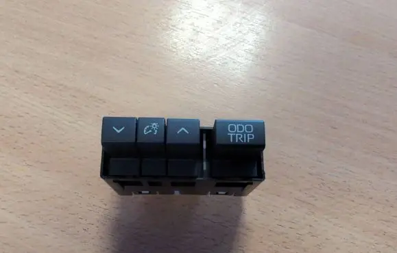 Toyota bZ4X Panel lighting control switch 15G436 4361J31