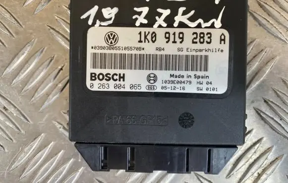 Volkswagen Golf V Parking PDC control unit/module 1K0919283A 1039E00479 0263004065
