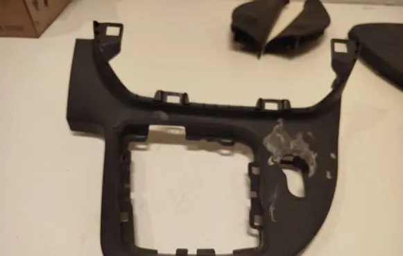 Renault Kangoo II Gear shifter surround trim plastic 969334727R 969335341R