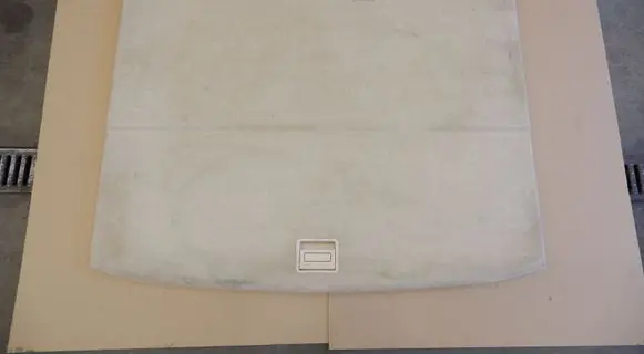 Lexus RX III Trunk/boot floor carpet liner 5841048100