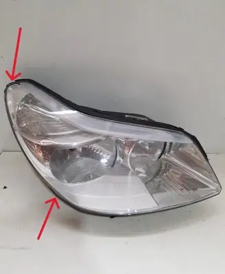 Citroen C5 Headlight/headlamp 9650055880