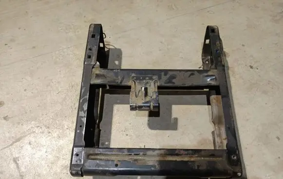 Opel Zafira A Driver seat console base 