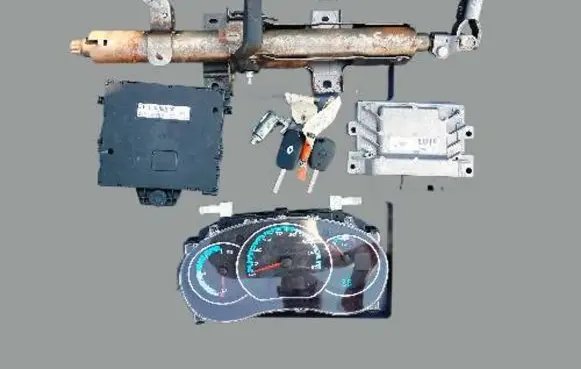 Renault Master III Engine ECU kit and lock set 237D40250R