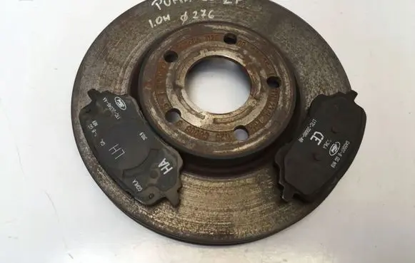 Ford Puma Front brake disc L1TC1125AA