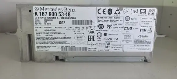 Mercedes-Benz GLE W167 Radio/GPS head unit trim A1679005318