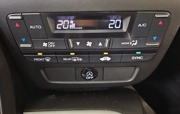 Honda Civic IX Climate control/heater control trim 79600TV0F5 IMPRK1590006