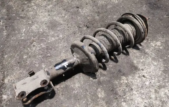 Suzuki Grand Vitara II Front shock absorber with coil spring