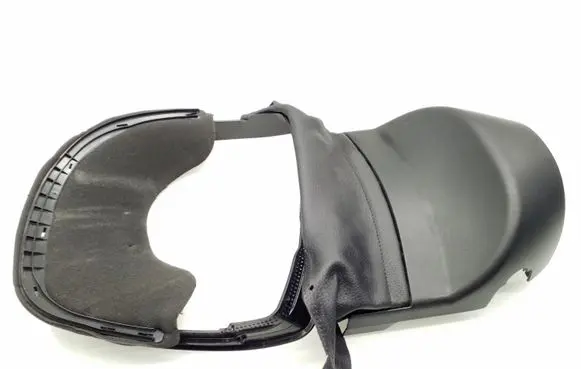Steering wheel column trim