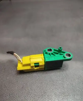Airbag deployment crash/impact sensor
