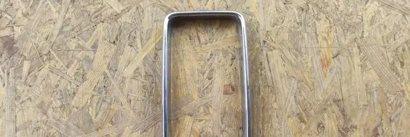 Front bumper upper radiator grill