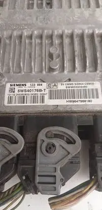 Citroen C3 Engine control unit/module 9647508180 5WS40178BT