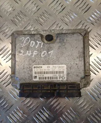 Opel Zafira A Engine control unit/module 24417169 0281010268 28SA4802