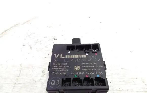Mercedes-Benz E A207 Door control unit/module A2129004014 A2129011605 A2129020906
