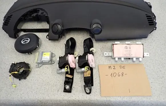 Mazda 2 Airbag set DF7160A60