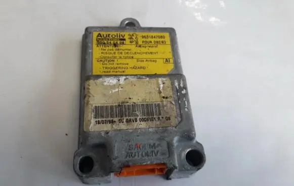 Peugeot 406 Airbag control unit/module 9631847080 550540400