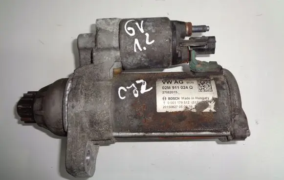 Skoda Fabia Mk3 (NJ) Starter motor 02M911024Q