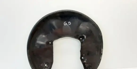 Audi A6 S6 C6 4F Rear brake disc plate dust cover 