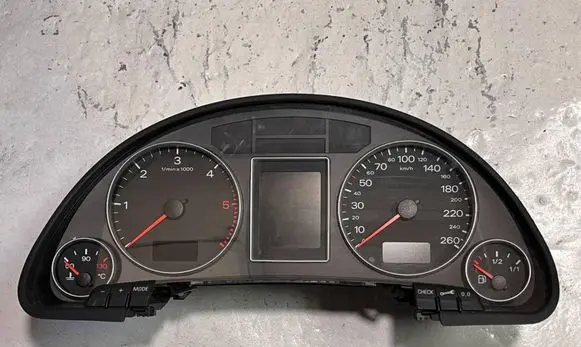 Audi A4 S4 B7 8E 8H Speedometer (instrument cluster) 1036901830 8E0920932 0263664226