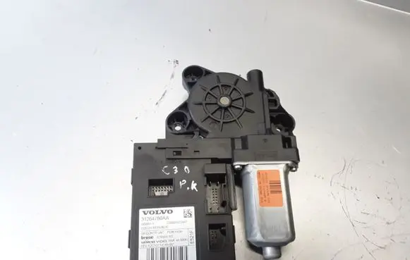 Volvo C30 Front door window regulator motor 31264786AA