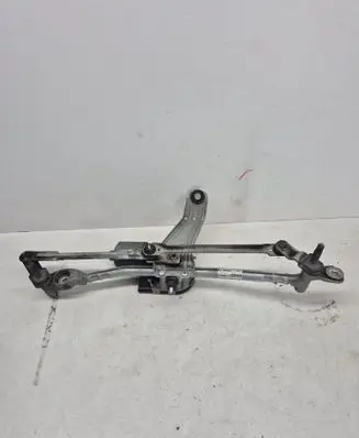 Front wiper linkage and motor
