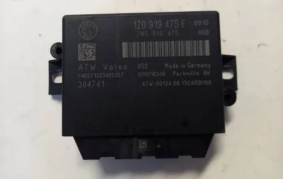 Skoda Superb B6 (3T) Parking PDC control unit/module 1Z0919475F 304741 7N0919475